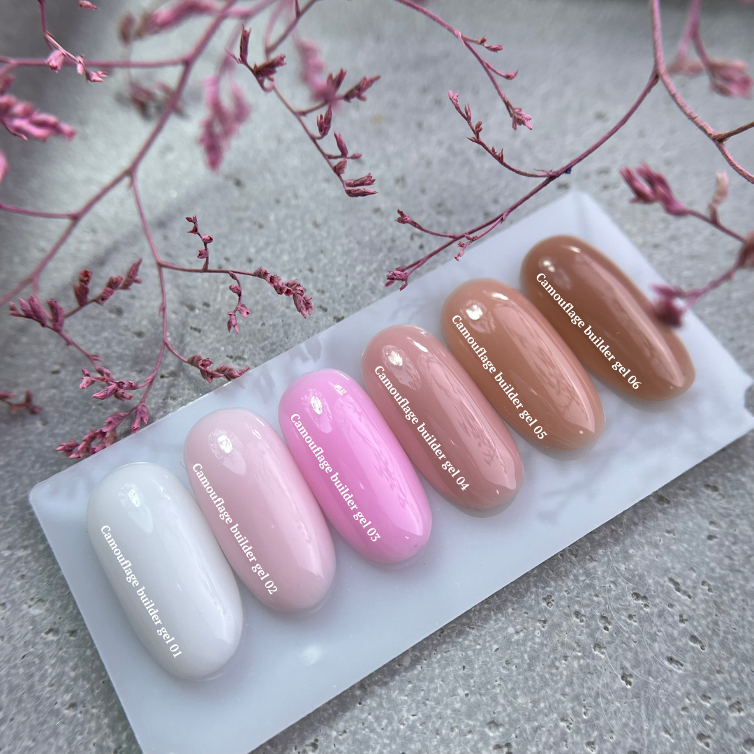 NAILSOFTHEDAY Gel construtor de camuflagem transparente - gel construtor de camuflagem espesso e transparente para unhas, 30 g