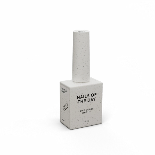 NAILSOFTHEDAY SCOTCH BASE — base liquida professionale per unghie naturali, 10 ml