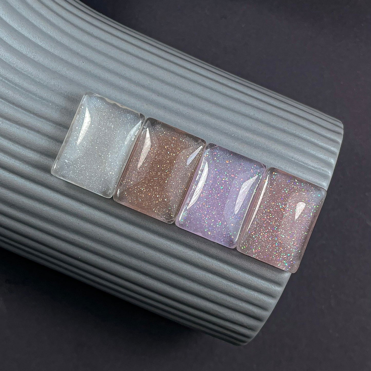 NAILSOFTHEDAY Polygel shimmer 05: poligel de grano fino color melocotón con brillo , 30 g