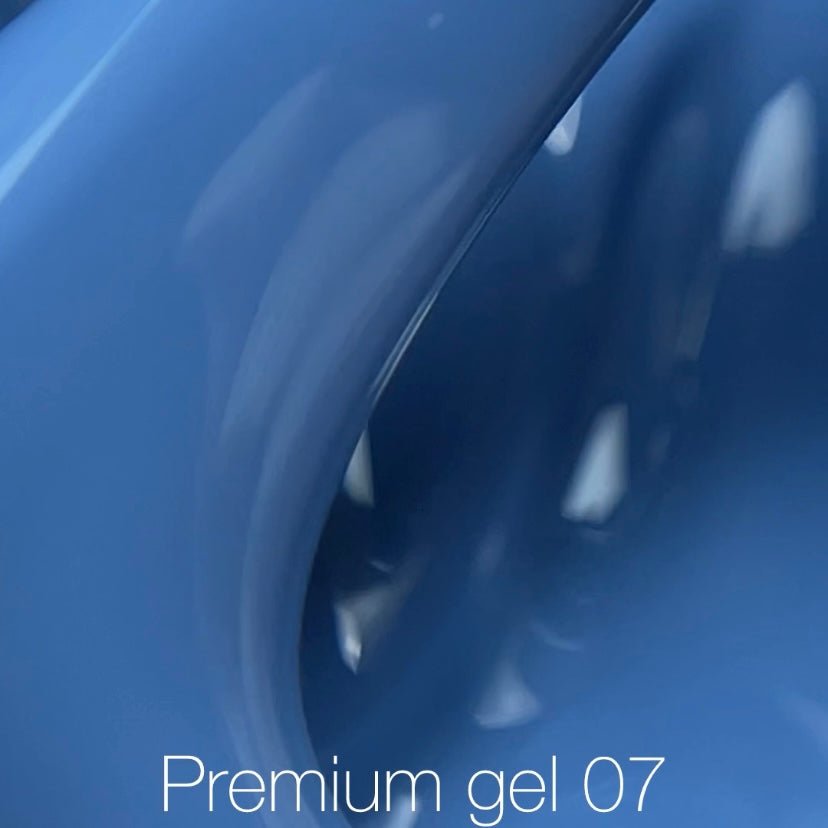 NAILSOFTHEDAY Premium gel 07 — будівельний гель (блідно-голубий), 30 мл