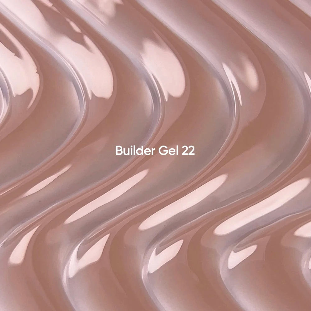 NAILSOFTHEDAY Builder Gel 22 — nude gel for nail extensions, 15 ml