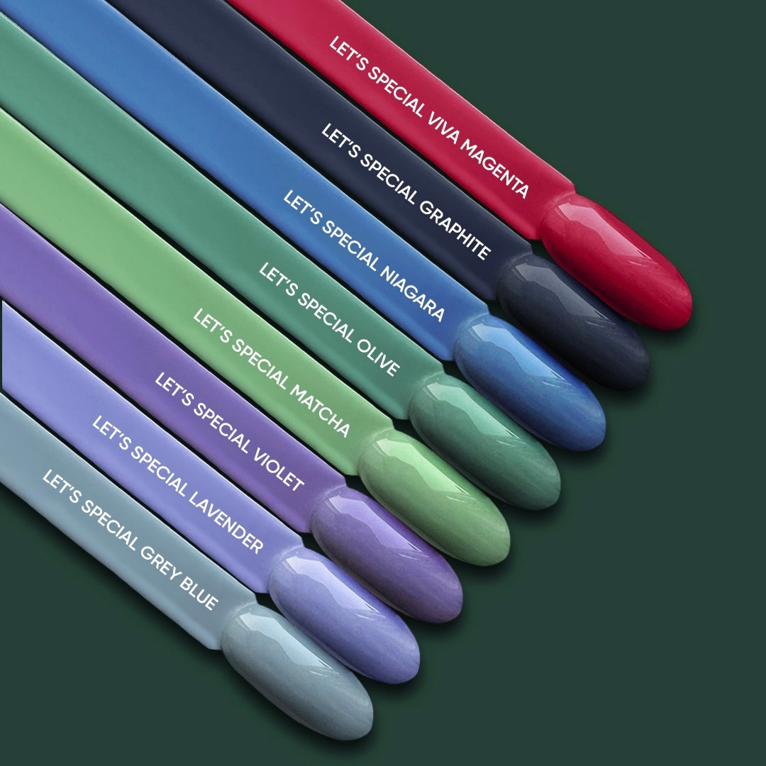 NAILSOFTHEDAY Let's Special Viva Magenta — Esmalte semipermanente de uñas de color arándano que cubre en una capa, 10 ml