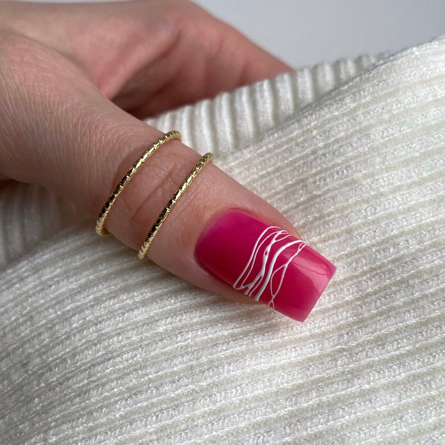NAILSOFTHEDAY Neon top 03 – bright pink top without a sticky layer for nails, 10 ml
