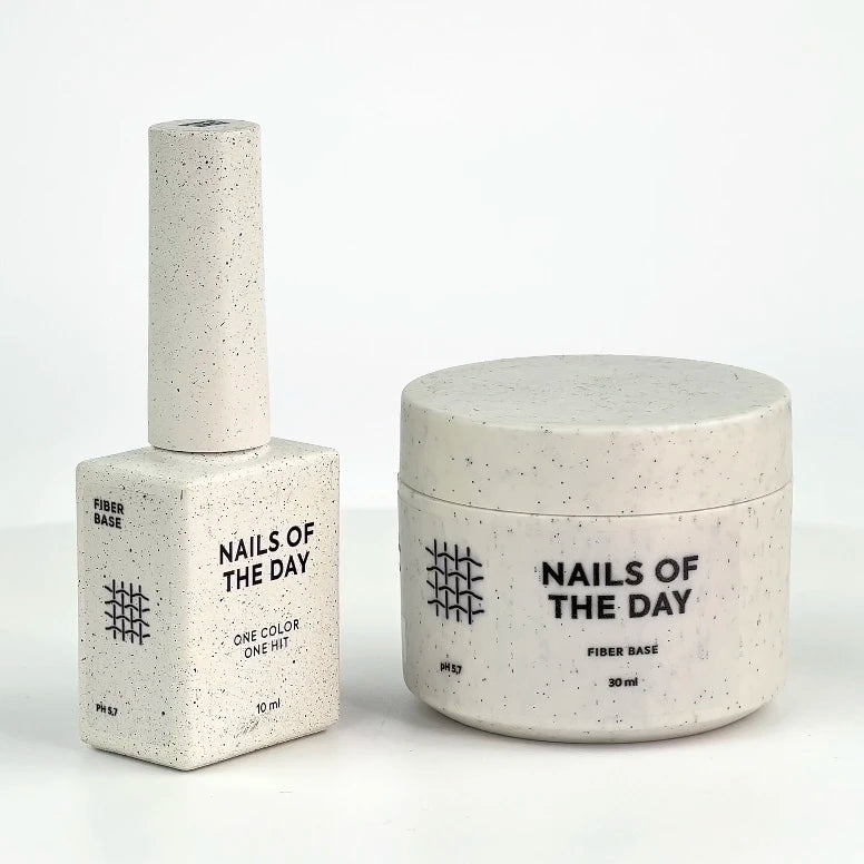 NAILSOFTHEDAY Fiber base – base for nails with nylon fibers, 30 ml