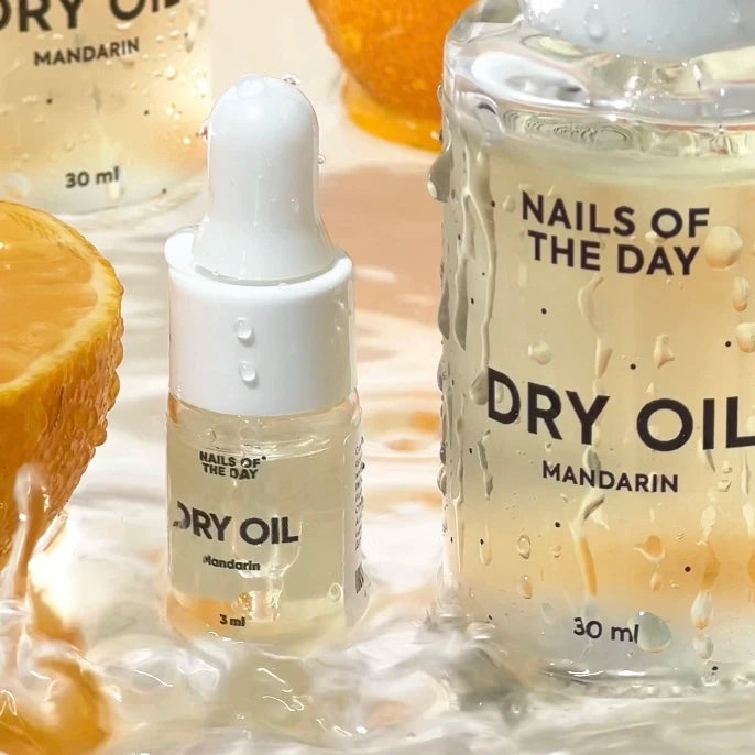 NAILSOFTHEDAY Dry Oil Mandarin — Trockenöl für die Nagelhaut, 3 ml