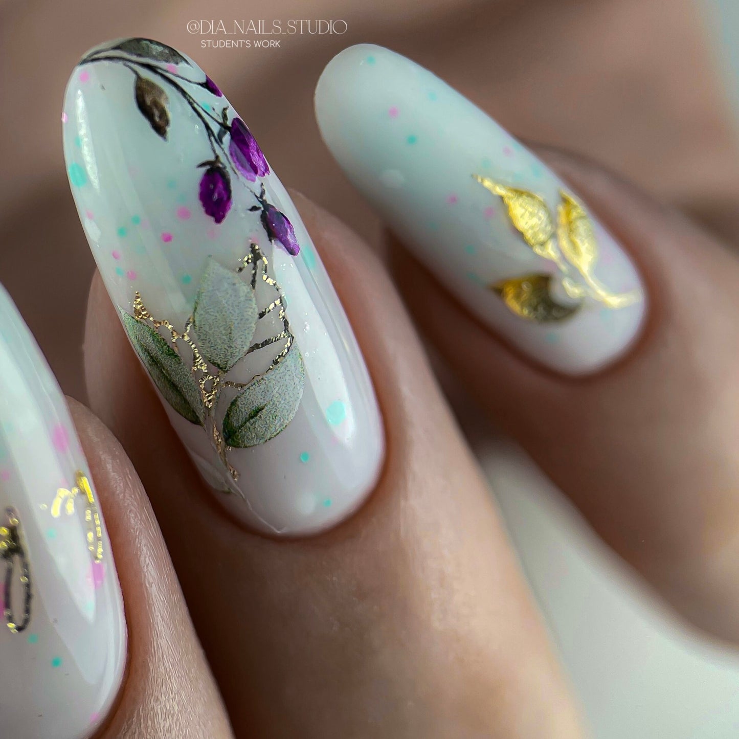 NAILSOFTHEDAY Potal base 28 - base latte con glitter fluo, 10 ml