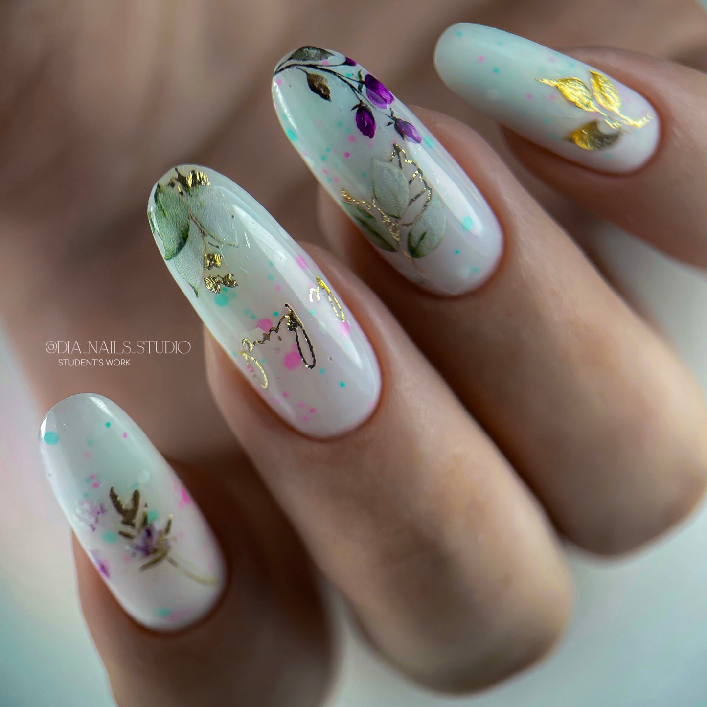 NAILSOFTHEDAY Potal base 28 - base latte con glitter fluo, 10 ml