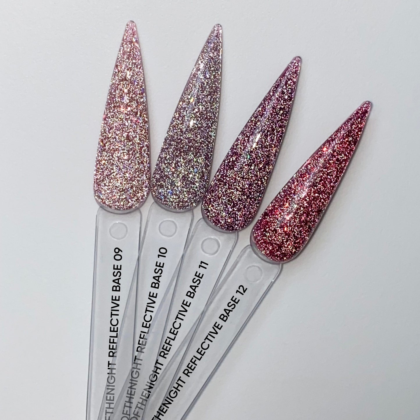 NAILSOFTHENIGHT Base riflettente 10 — base riflettente mimetica con riflessi, 10 ml