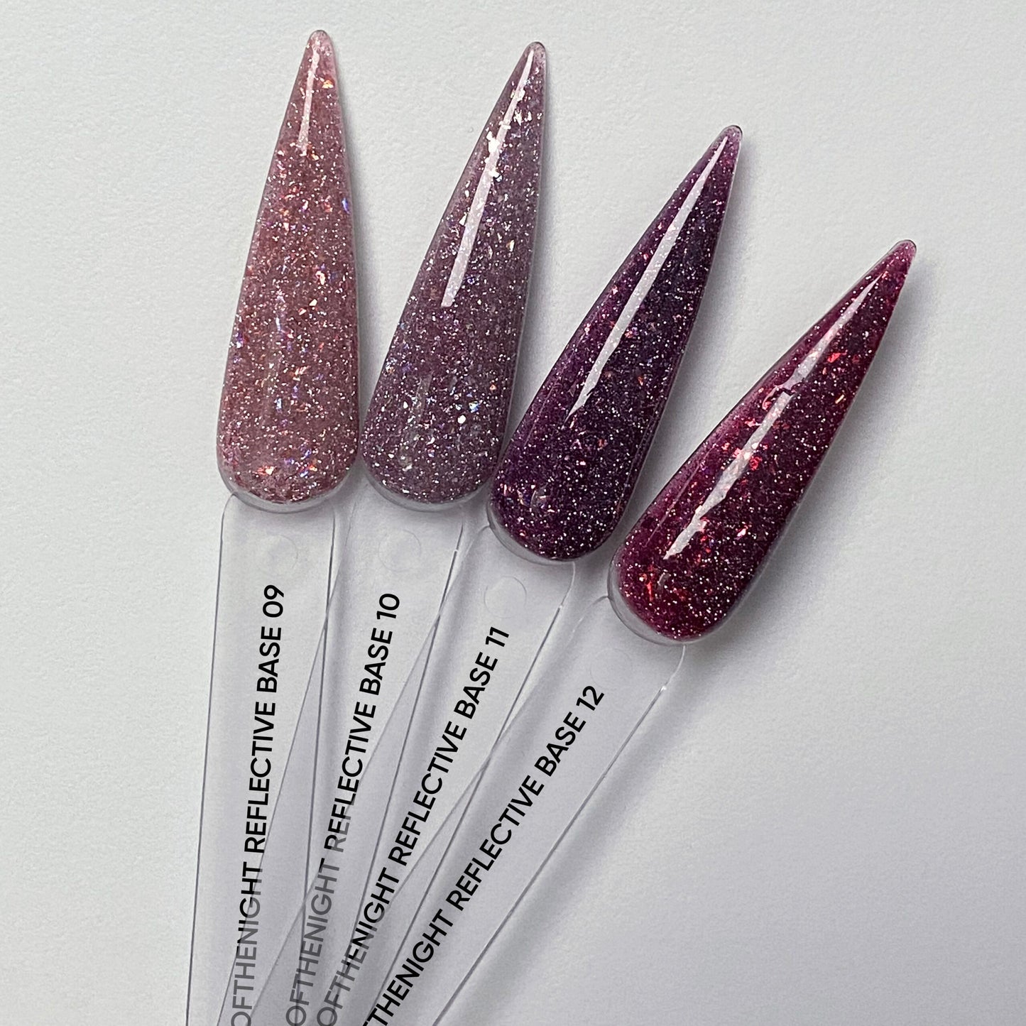NAILSOFTHENIGHT Base riflettente 10 — base riflettente mimetica con riflessi, 10 ml