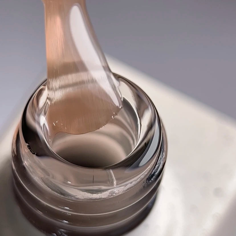 NAILSOFTHEDAY Cover Base 43 Light Pigment – lightly pigmented semi-transparent beige base coat for nails, 10 ml
