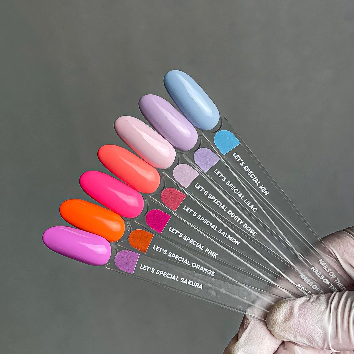 NAILSOFTHEDAY Let's special Salmon — verniz gel especial salmão sobreposto numa camada, 10 ml