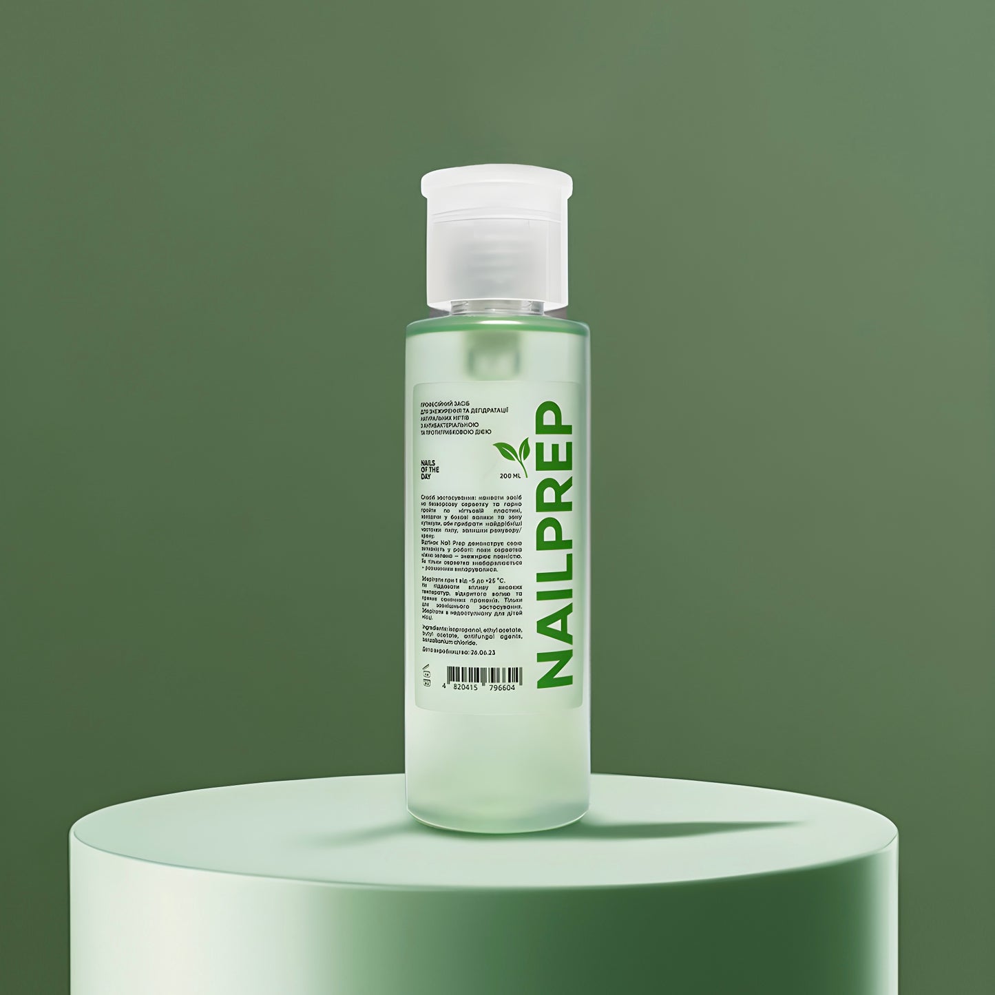 NAILSOFTHEDAY Nail Prep - produto profissional para desengordurar e desidratar unhas naturais com ação antibacteriana e antifúngica, 200 ml