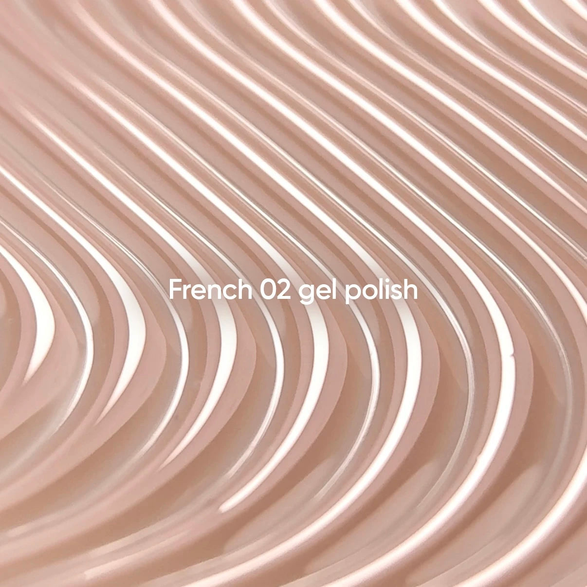NAILSOFTHEDAY Gel Polish French 02 — esmalte semipermanente beige nude con nivel reducido de pigmentación, 10 ml