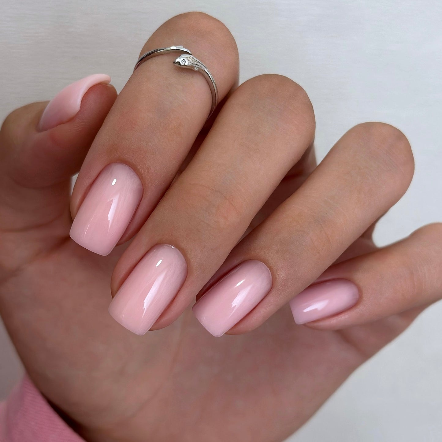 NAILSOFTHEDAY Garrafa gel 02 – gel ultra forte (rosa claro), 10 ml
