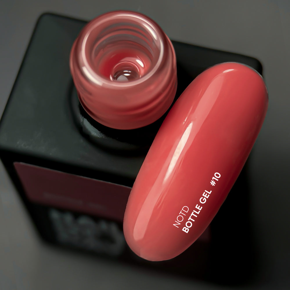NAILSOFTHEDAY Bottle gel 10 – gel ultrafuerte, gel legendario, 10 ml
