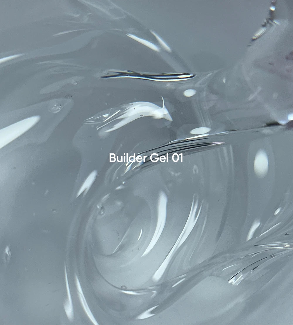 NAILSOFTHEDAY Builder Gel 01 — gel transparent pour extensions d’ongles, 30 ml