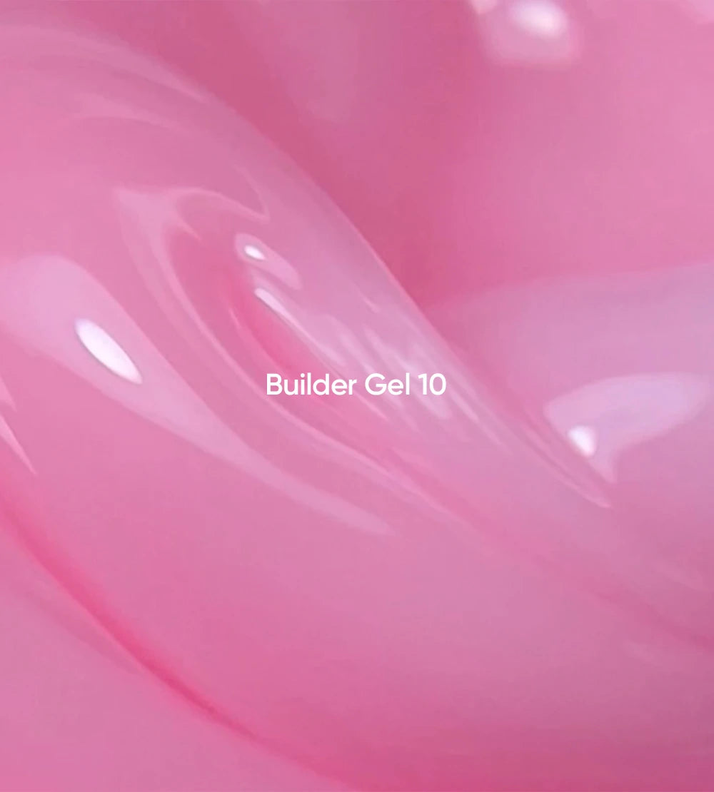 NAILSOFTHEDAY Builder Gel 10  — gel rosa para extensão de unhas, 15 ml