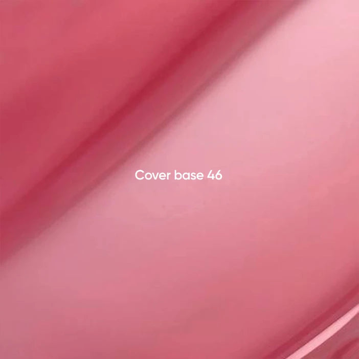 NAILSOFTHEDAY Cover Base 46 Light Pigment – base rosa cipria semitrasparente con pigmentazione leggera per unghie, 10 ml