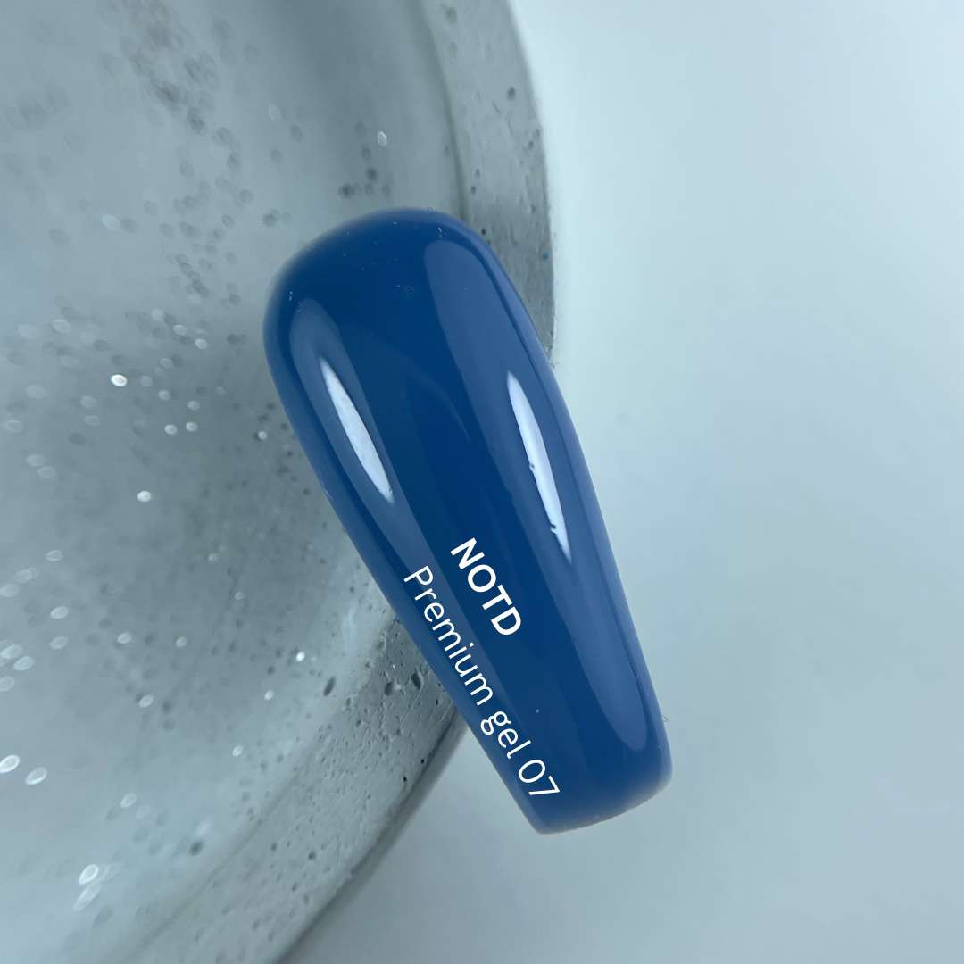 NAILSOFTHEDAY Premium gel 07 — будівельний гель (блідно-голубий), 30 мл