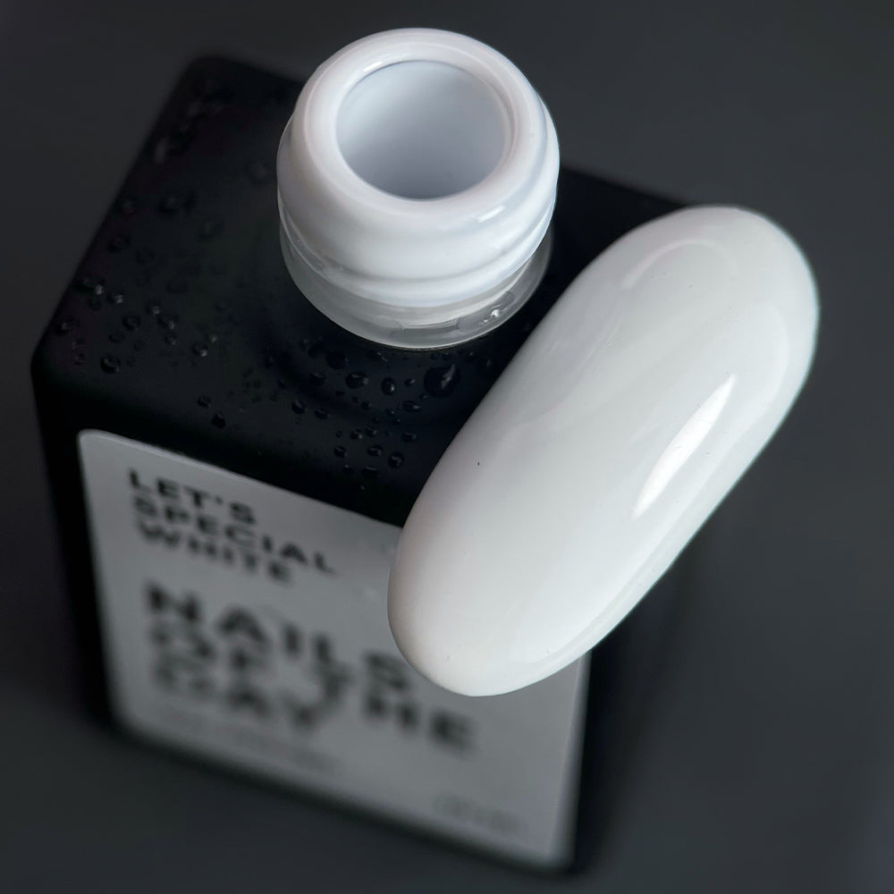 NAILSOFTHEDAY Let's special White — uno speciale smalto gel bianco sovrapposto in uno strato, 10 ml
