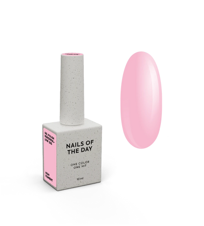 NAILSOFTHEDAY Vamos especial Marshmallow — verniz gel rosa claro para unhas cobrindo uma camada, 10 ml
