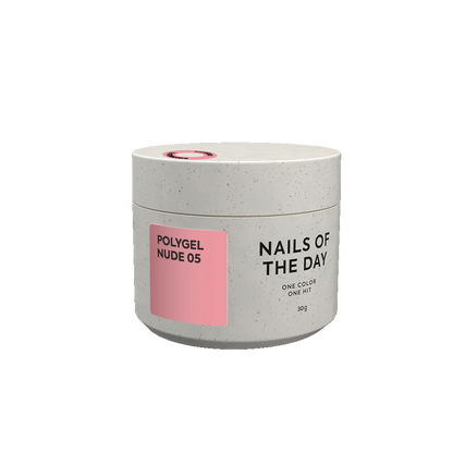 NAILSOFTHEDAY Polygel nude 05 — Polygel rosa nude, 30 g