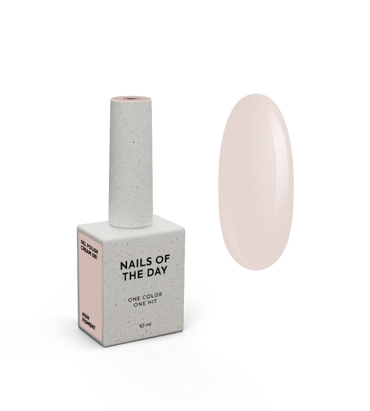 NAILSOFTHEDAY Let's special Cream — smalto crema-gel per la copertura delle unghie in uno strato, 10 ml