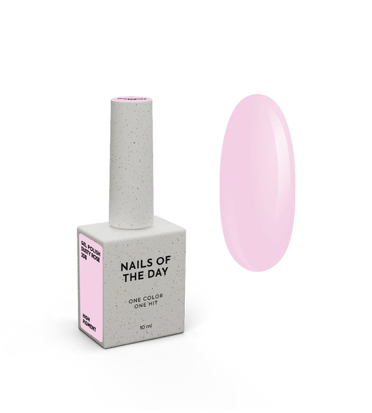 NAILSOFTHEDAY Let's special Dusty Rose — speciale smalto gel rosa antico sovrapposto in uno strato, 10 ml