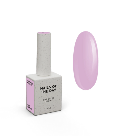 NAILSOFTHEDAY Let's Special Rose: esmalte semipermanente de uñas rosa polvoriento que cubre en una capa, 10 ml