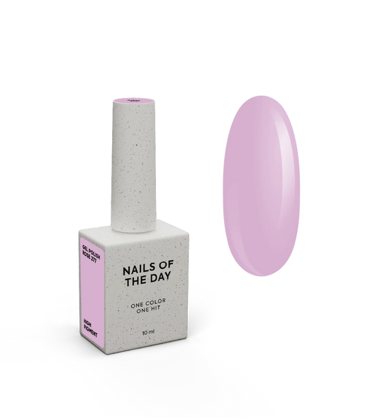 NAILSOFTHEDAY Let's Special Rose — vernis à ongles gel rose poussiéreux couvrant une couche, 10 ml