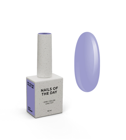 NAILSOFTHEDAY Let's Special Violet — esmalte semipermanente  de uñas color lila que cubre en una capa, 10 ml