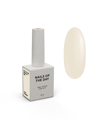 NAILSOFTHEDAY Let's Special Vanille — Vernis à ongles gel vanille couvrant en une seule couche, 10 ml