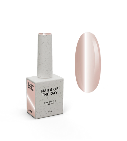 NAILSOFTHEDAY Korean cat eye 04 - esmalte semipermanente ojo de gato de color beige, 10 ml
