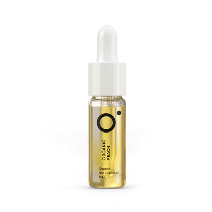 NAILSOFTHEDAY Organic Nail Cuticle oil "Peach" – aceite orgánico con vitaminas para la cutícula, 15 ml