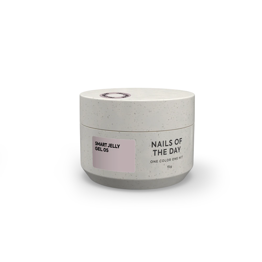 NAILSOFTHEDAY Smart Jelly gel 05 — Gelée de construction marron clair pour ongles, 15 g