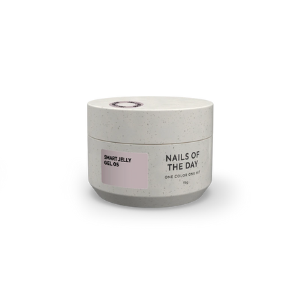 NAILSOFTHEDAY Smart Jelly gel 05 — Gelée de construction marron clair pour ongles, 15 g