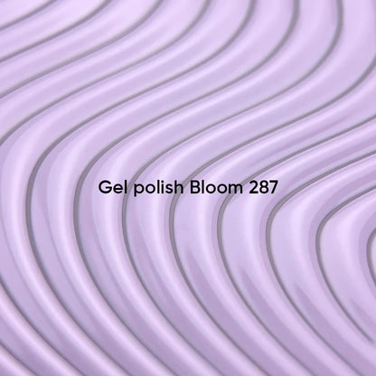 NAILSOFTHEDAY Gel polish Bloom 287 — delicado tono lila con cobertura total en una sola capa, 10 ml.