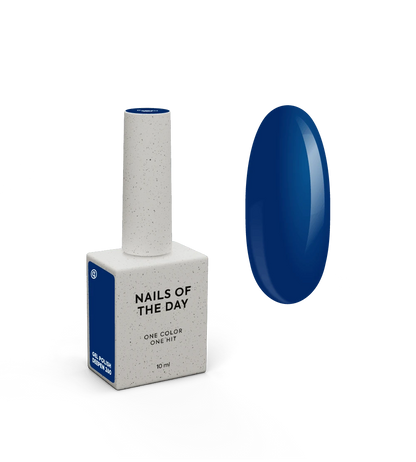 NAILSOFTHEDAY Gel polish Deepen 260 — tono azul profundo con cobertura total en una sola capa, 10 ml.