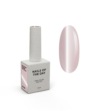 NAILSOFTHEDAY Korean Cat Eye 03 – zartrosa Nude-Gellack Cat Eye, 10 ml