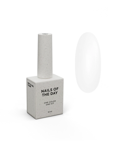 NAILSOFTHEDAY Flacone gel clear – gel trasparente ultra forte, 10 ml