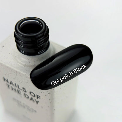 NAILSOFTHEDAY Let's special Black — uno speciale smalto gel nero sovrapposto in uno strato, 10 ml