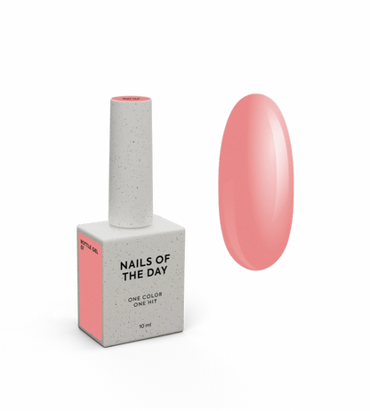NAILSOFTHEDAY Bottle gel 07 - gel ultrafuerte, el mismo frasco legendario, 10 ml