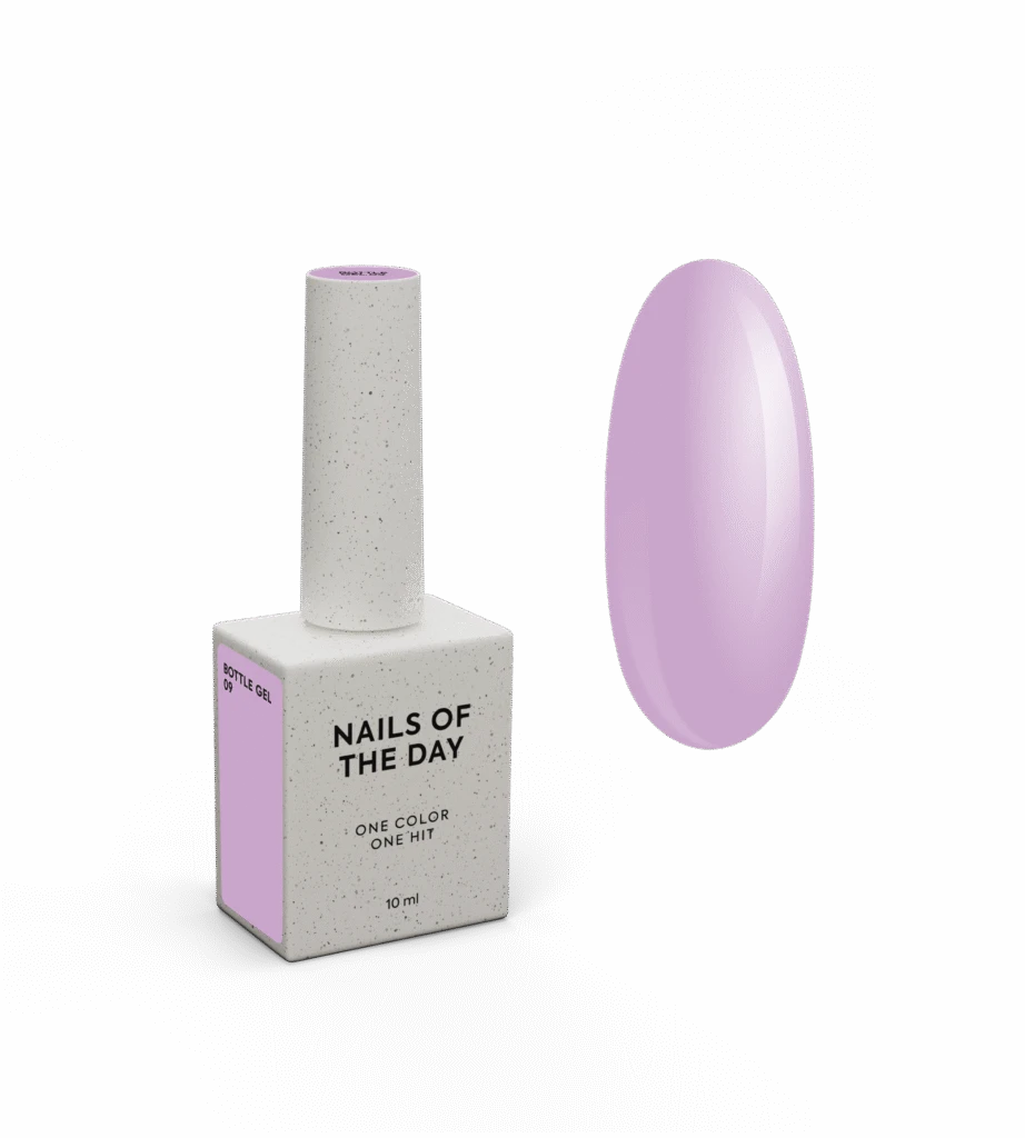 NAILSOFTHEDAY Bottle gel 09 – gel ultra fuerte , gel  legendaria, 10 ml