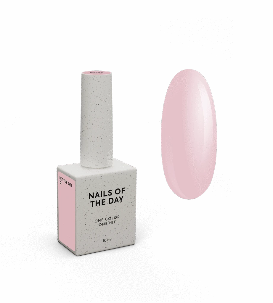 NAILSOFTHEDAY Bouteille gel 12 — gel ultra-fort pour ongles, 10 ml