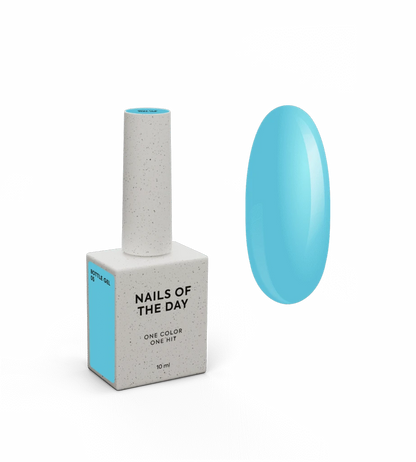 NAILSOFTHEDAY Bouteille gel 05 – gel super fort (bleu ciel), 10 ml