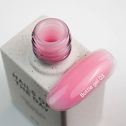 NAILSOFTHEDAY Flacone gel 03 – gel ultra forte rosa tenue, 10 ml