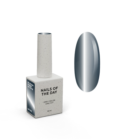 NAILSOFTHEDAY Korean Cat Eye 18 – smalto in gel blu scuro effetto occhio di gatto, 10 ml.