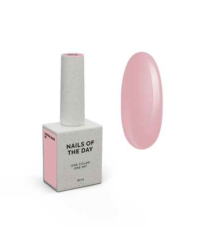 Nailsoftheday Cover base NOVA Fórmula 03 — camada suave de base camuflada pêssego para unhas, 10 ml
