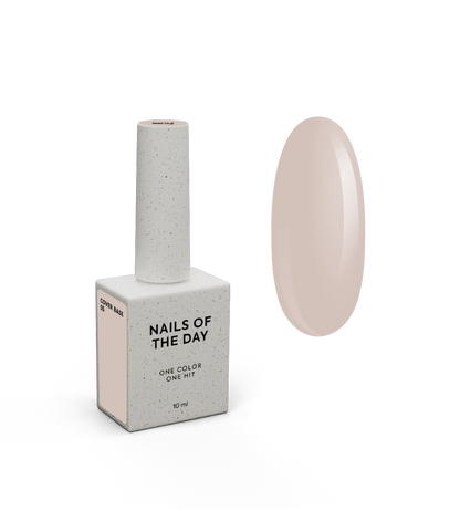 Nailsoftheday Cover base NOVA Fórmula 05 — base camuflada caramelo frio para unhas, 10 ml