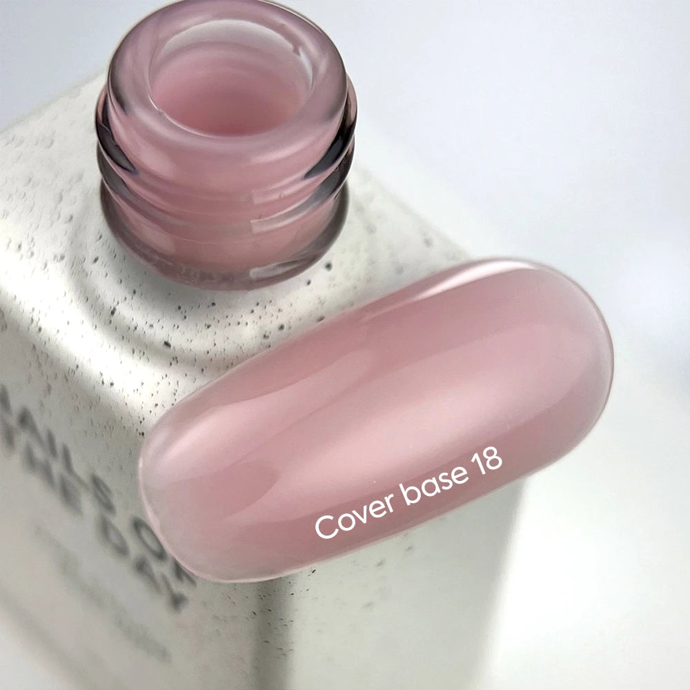 Nailsoftheday Cover base NOVA Fórmula 18 — base camuflada rosa para unhas, 10 ml